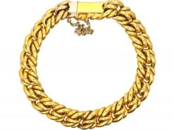 Edwardian 15ct Gold Woven Knot Bracelet -Antique Jewellery Company DSC09959 scaled 1