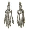Edwardian Silver & Paste Tassle Drop Earrings 2 Edwardian Silver & Paste Tassle Drop Earrings -Antique Jewellery Company Edwardian Silver Paste Tassle Drop Earrings