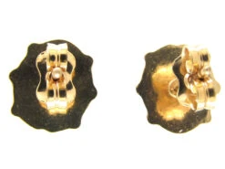 Gold & Enamel Ladybird Earrings -Antique Jewellery Company Enamel Ladybird earstuds 4