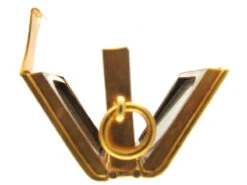 Victorian 18ct Gold Book Locket -Antique Jewellery Company Engraved Book Charm 5