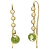 Edwardian Natural Split Pearl & Peridot Drop Earrings 1 Edwardian Natural Split Pearl & Peridot Drop Earrings -Antique Jewellery Company IMG 2221