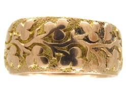 9ct Gold Shamrock Ring