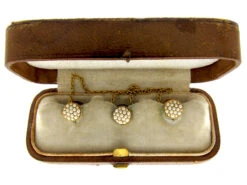 Tiffany & Co. Natural Split Pearl & Gold Studs