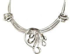 Silver & Marcasite Festoon Necklace -Antique Jewellery Company IMG 2928