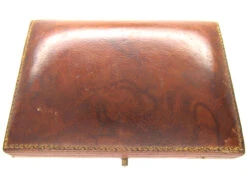 Art Deco 9ct White & Yellow Gold Dress Set, Set With Mother Of Pearl & Sapphires -Antique Jewellery Company IMG 3024