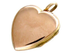 Garnet & Pearl Flower Heart Locket 15 Garnet & Pearl Flower Heart Locket -Antique Jewellery Company IMG 3500