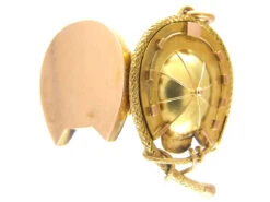 Victorian Fox Hunting & Racing 15ct Gold Locket -Antique Jewellery Company IMG 3537