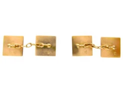 Art Deco Green & Black Enamel 18ct Gold Cufflinks 5 Art Deco Green & Black Enamel 18ct Gold Cufflinks -Antique Jewellery Company IMG 3560