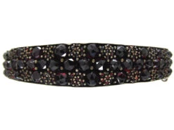 Victorian Bohemian Garnet Bangle