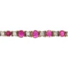 18ct Gold, Ruby & Diamond Bracelet -Antique Jewellery Company IMG 4323
