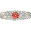 Diamond & Coral Brooch Art Deco Brooch 2 Diamond & Coral Brooch Art Deco Brooch -Antique Jewellery Company IMG 4552