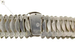 Silver Armadillo Style Necklace -Antique Jewellery Company IMG 4658