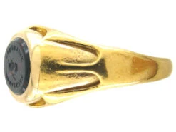 Victorian Indian Aristocrat Bloodstone Signet Ring 12 Victorian Indian Aristocrat Bloodstone Signet Ring -Antique Jewellery Company IMG 5054