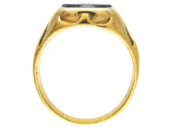 Victorian Indian Aristocrat Bloodstone Signet Ring 15 Victorian Indian Aristocrat Bloodstone Signet Ring -Antique Jewellery Company IMG 5057