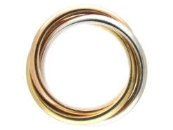 Theo Fennell Triple Band 18ct Gold Russian Style Ring