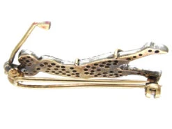 Diamond Studded Golfer Brooch -Antique Jewellery Company IMG 5112