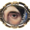 Georgian Miniature Eye Brooch -Antique Jewellery Company IMG 5231