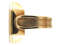 Gold & Carnelian Love Birds Ring -Antique Jewellery Company IMG 5457