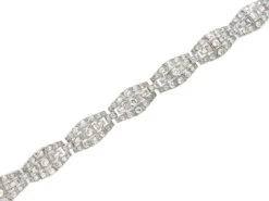 Art Deco Diamond & Platinum Bracelet By Mcteigue & Co 14 Art Deco Diamond & Platinum Bracelet By Mcteigue & Co -Antique Jewellery Company IMG 5509