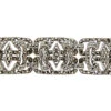 Art Deco Wide Silver & Marcasite Bracelet 1 Art Deco Wide Silver & Marcasite Bracelet -Antique Jewellery Company IMG 6240