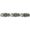 Art Deco Silver & Marcasite Flowers Necklace 2 Art Deco Silver & Marcasite Flowers Necklace -Antique Jewellery Company IMG 6247