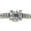 Diamond Solitaire Ring With Diamond Shoulders -Antique Jewellery Company IMG 63451