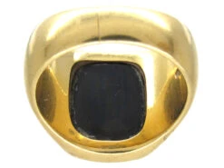 18ct Gold & Sardonyx Intaglio Signet Ring 11 18ct Gold & Sardonyx Intaglio Signet Ring -Antique Jewellery Company IMG 6525