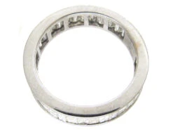 Eternity Ring Set With Large Baguette Diamonds -Antique Jewellery Company IMG 6692