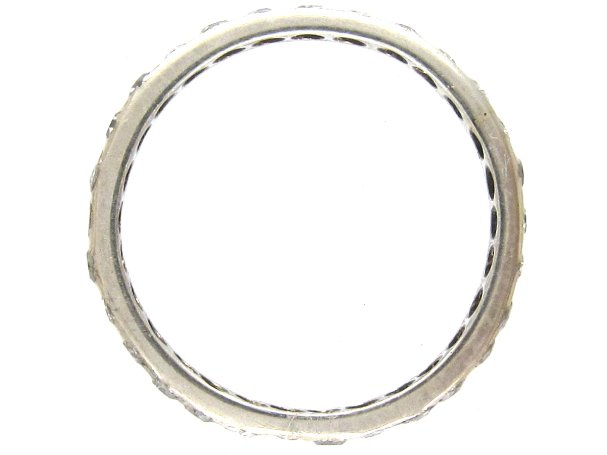 Diamond Set Eternity Ring 5 Diamond Set Eternity Ring - Image 3