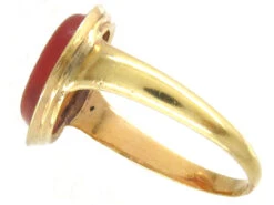 Minoan Carved Carnelian Intaglio In 18ct Gold Georgian Ring -Antique Jewellery Company IMG 7286