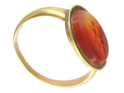 Minoan Carved Carnelian Intaglio In 18ct Gold Georgian Ring -Antique Jewellery Company IMG 7289