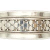 Victorian Silver Interwoven Design Bangle -Antique Jewellery Company IMG 7452