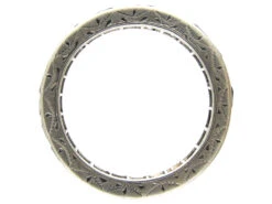 Art Deco 18ct White Gold & Sapphire Eternity Ring 7 Art Deco 18ct White Gold & Sapphire Eternity Ring -Antique Jewellery Company IMG 7804