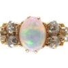 Victorian Opal & Diamond Ring 1 Victorian Opal & Diamond Ring -Antique Jewellery Company IMG 7911