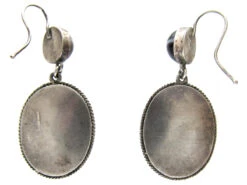 Victorian Banded Onyx Drop Earrings -Antique Jewellery Company IMG 8055