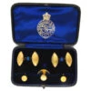 Victorian 18ct Gold Cufflinks & Studs In Original Case 2 Victorian 18ct Gold Cufflinks & Studs In Original Case -Antique Jewellery Company IMG 8077