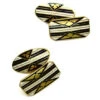 18ct Gold, Blue & White Enamel Cufflinks 1 18ct Gold, Blue & White Enamel Cufflinks -Antique Jewellery Company Screen shot 2010 01 16 at 00 53 05