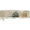 Engraved Flowers Silver Bangle 2 Engraved Flowers Silver Bangle -Antique Jewellery Company Silver daisy bangle 3
