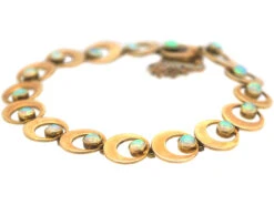 Edwardian 15ct Gold & Opal Interlinked Circles Bracelet 6 Edwardian 15ct Gold & Opal Interlinked Circles Bracelet -Antique Jewellery Company a0e46aa4 dsc00655 scaled 1