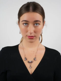 Silver & Gold , Moonstone & Blister Pearl Arts & Crafts Necklace 10 Silver & Gold , Moonstone & Blister Pearl Arts & Crafts Necklace -Antique Jewellery Company a31d8ada 1b