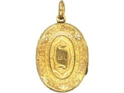 Victorian 15ct Gold Oval Locket Set With Turquoise & Natural Split Pearls In A Wreath Design 7 Victorian 15ct Gold Oval Locket Set With Turquoise & Natural Split Pearls In A Wreath Design -Antique Jewellery Company a48059a4 dsc01500 scaled 1