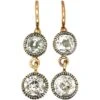 Edwardian Two Stone Diamond Drop Earrings 1 Edwardian Two Stone Diamond Drop Earrings -Antique Jewellery Company a4805cae dsc00761 scaled 1
