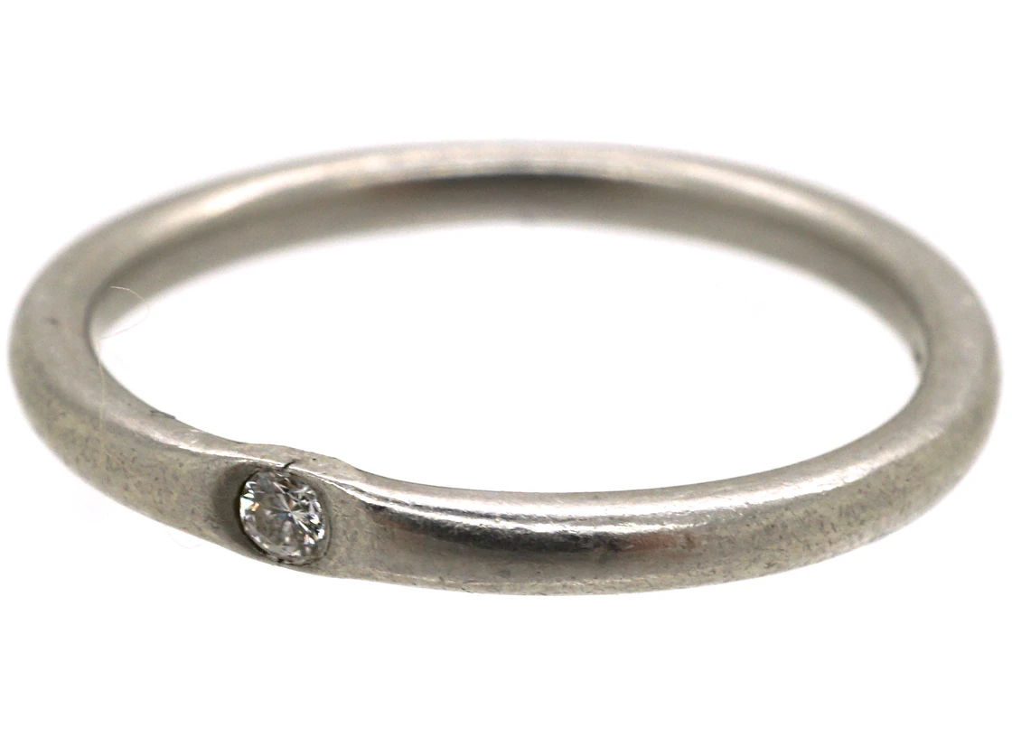 Platinum & Diamond Wedding Ring 9 Platinum & Diamond Wedding Ring - Image 7