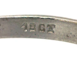 18ct White Gold Tramline Set Diamond Eternity Ring 16 18ct White Gold Tramline Set Diamond Eternity Ring -Antique Jewellery Company a5f4eb57 dsc07887 scaled 1