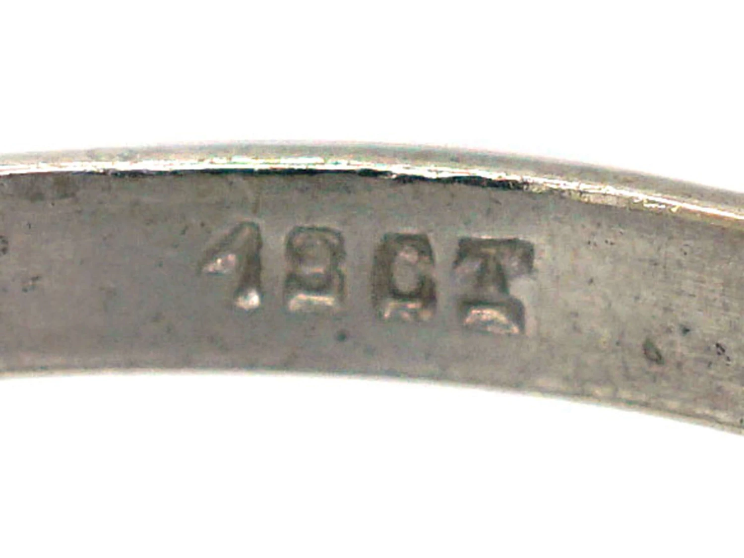 18ct White Gold Tramline Set Diamond Eternity Ring 9 18ct White Gold Tramline Set Diamond Eternity Ring - Image 7