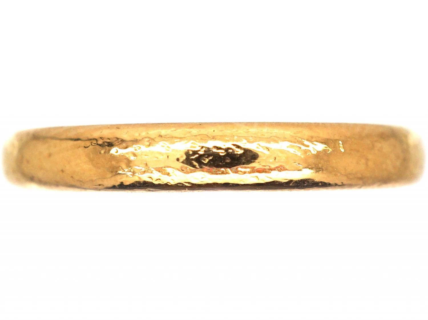 22ct Gold Wedding Band Assayed In 1941 3 22ct Gold Wedding Band Assayed In 1941