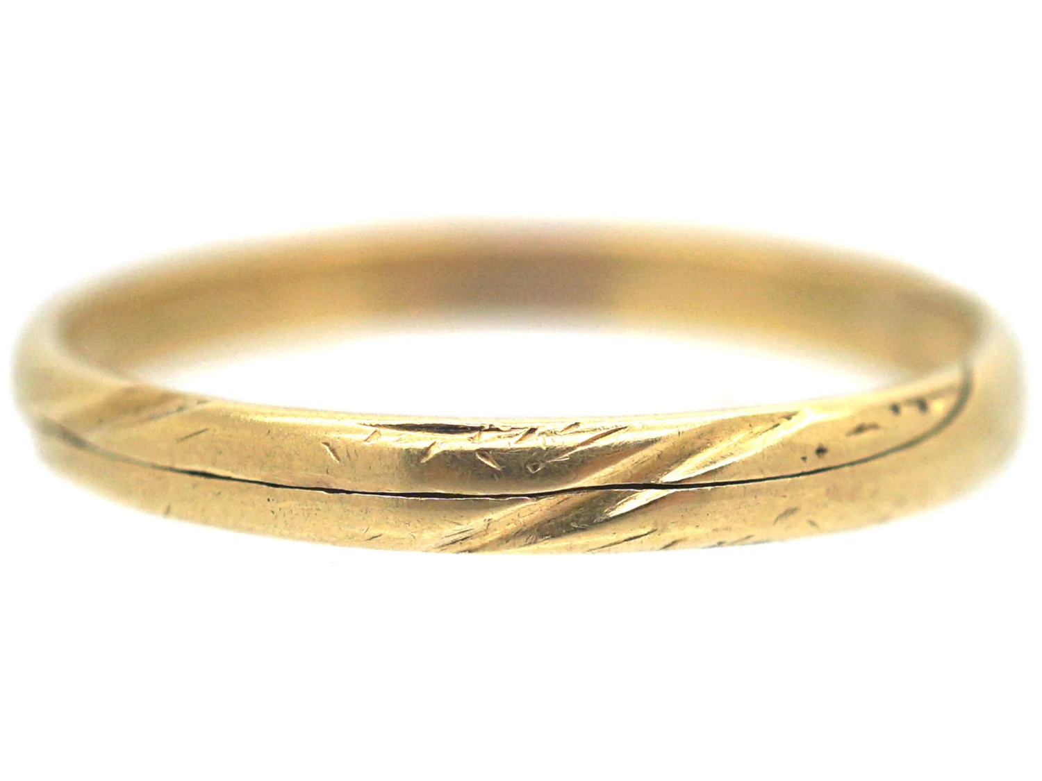 19th Century French 18ct Gold Gimmel Ring 7 19th Century French 18ct Gold Gimmel Ring - Image 5