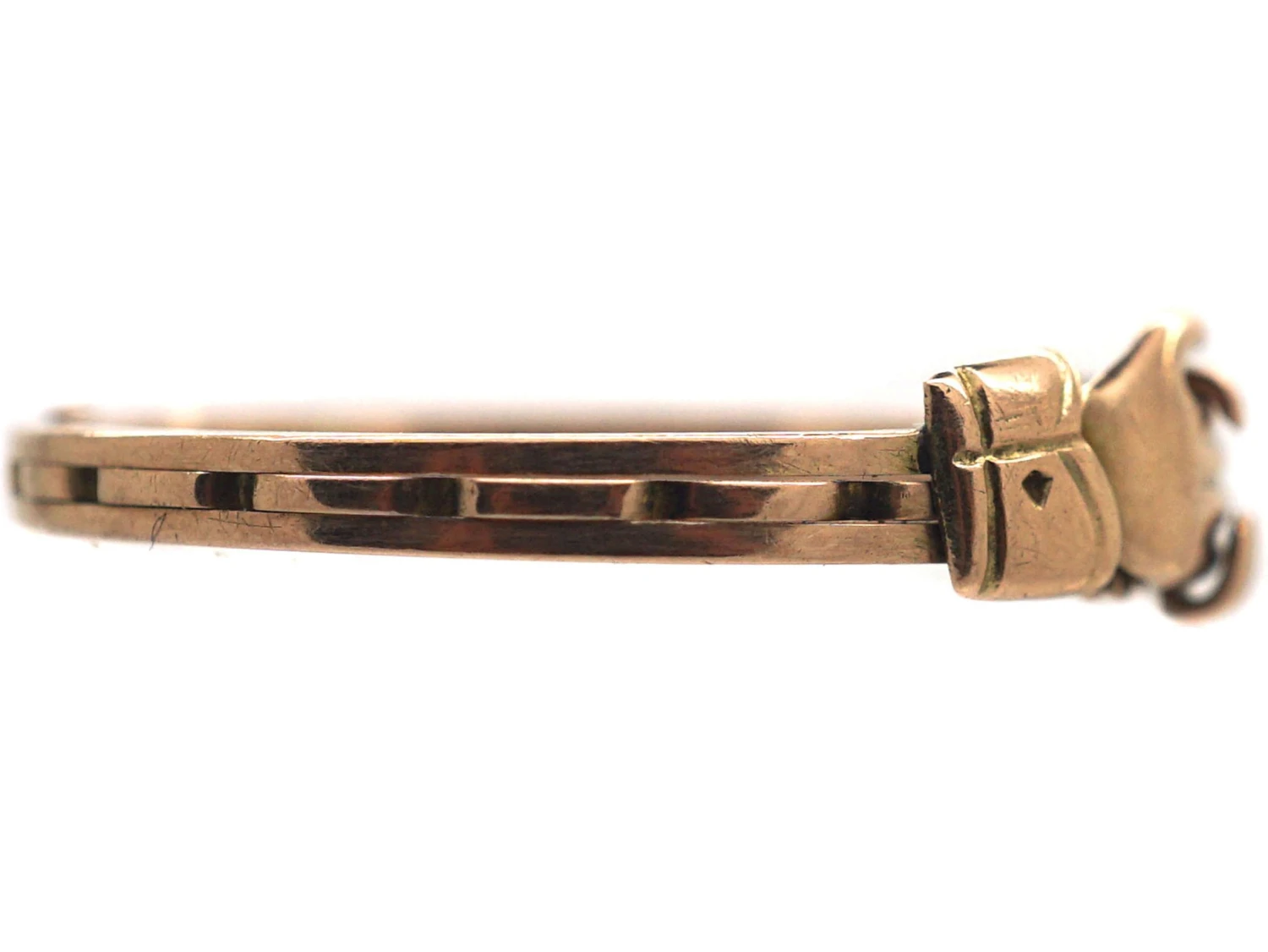 Victorian 15ct Gold Fede Ring 7 Victorian 15ct Gold Fede Ring - Image 5