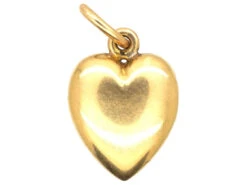 Edwardian 15ct Gold Diamond & Natural Split Pearl Pave Set Heart Locket -Antique Jewellery Company ae0d80f5 dsc00104