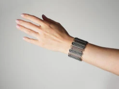 Art Deco Wide Silver Bracelet -Antique Jewellery Company b06a59d8 nsf08568 scaled 1